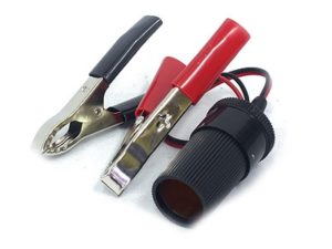 12v Clamps with Car Lighter Socket Adaptor - Car Audio