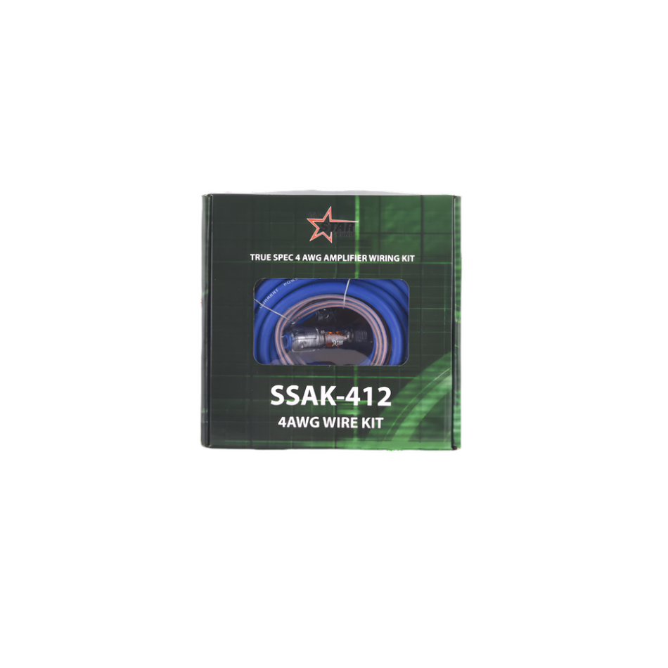 Starsound 4 Gauge Wiring Kit - Car Audio