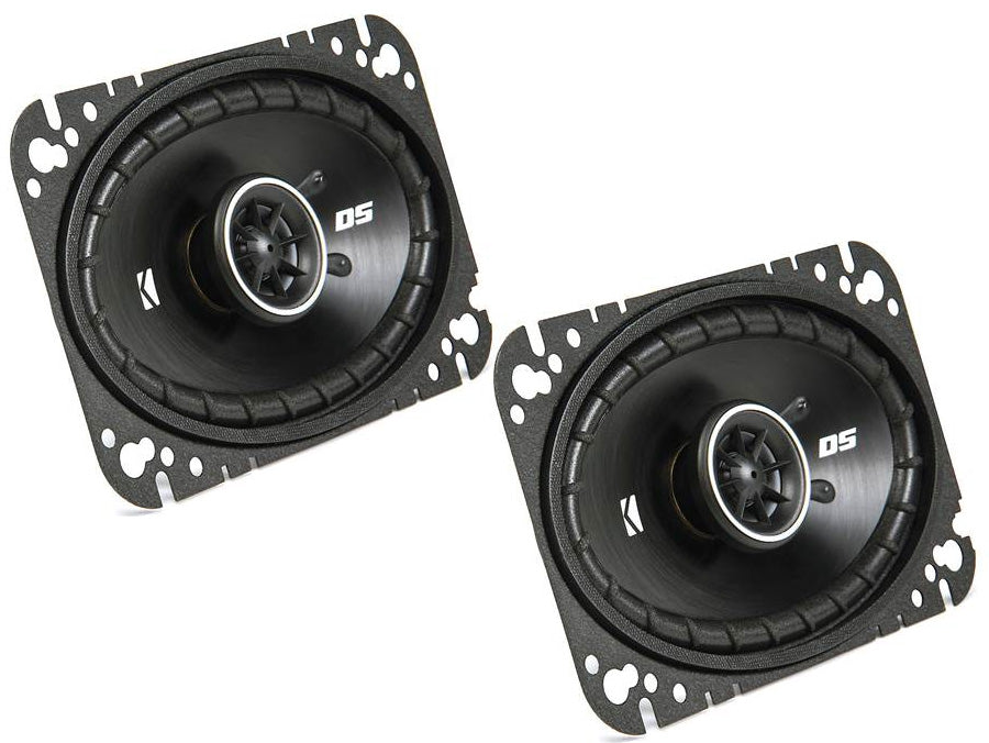 Kicker DS Series 4x6" Coaxial Speakers - Car Audio For Sale Online & Instore at Evolution Wheel And Tyre