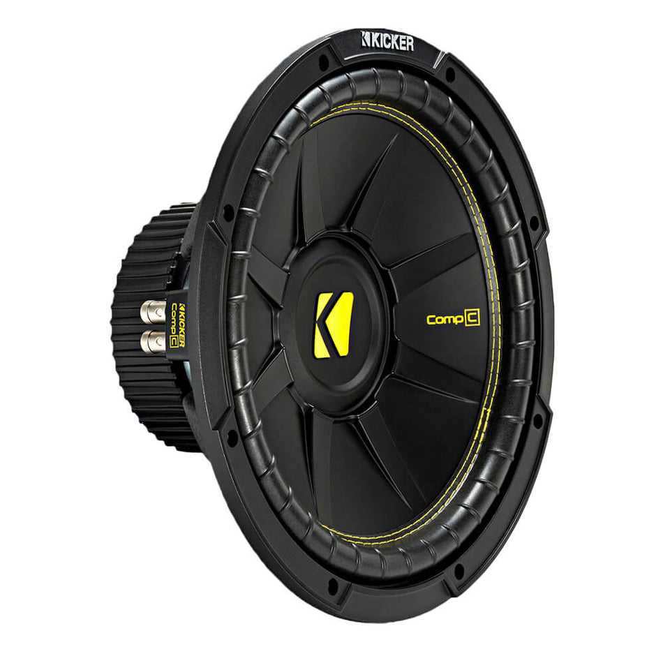 Kicker 12-Inch Comp-C 4-ohm Subwoofer 600W