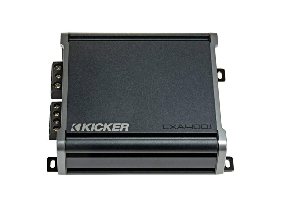 Kicker 46CXA4001 400rms Mono Block Amplifier - Car Audio For Sale Online & Instore at Evolution Wheel And Tyre
