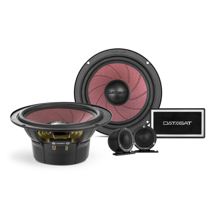 [DA625] Datasat 6.5 Inch 35W Paper Cone 25MM Tweeter Car Audio