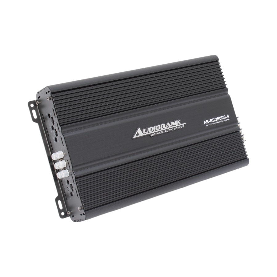 Audiobank AB-SC25000.4 Street Cruiser 90rms x 4 Channel Amplifier - Car Audio For Sale Online & Instore at Evolution Wheel And Tyre