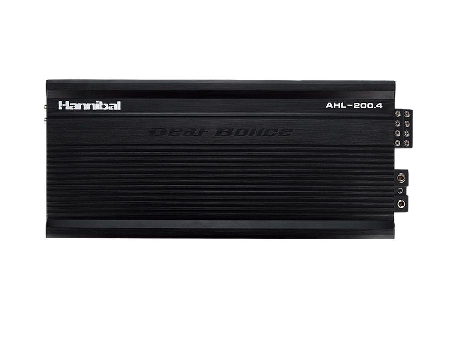 Deaf Bonce Hannibal AHL-200.4 4x200rms Amplifier - Car Audio For Sale Online & Instore at Evolution Wheel And Tyre