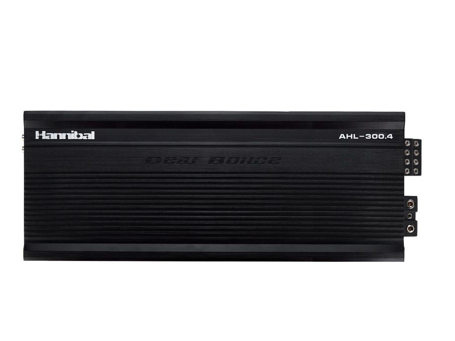 Deaf Bonce Hannibal AHL-300.4 4x300rms Amplifier - Car Audio For Sale Online & Instore at Evolution Wheel And Tyre
