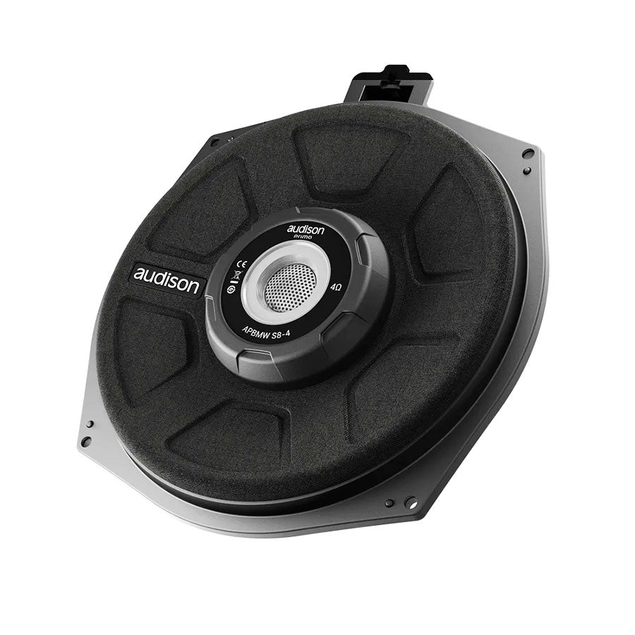 Audison APBMW S8-2.2 Prima Series Underseat 150w rms Subwoofer - Car Audio For Sale Online & Instore at Evolution Wheel And Tyre