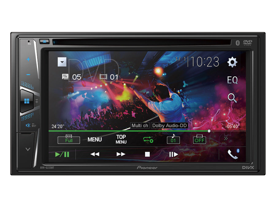 Pioneer AVH-G225BT D/Din AV Dvd Receiver with Bluetooth/Android