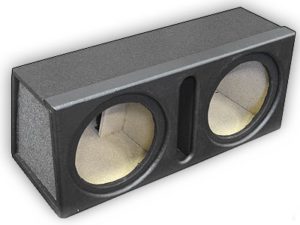 Box 12″ Double Ported Vinyl Box - Car Audio
