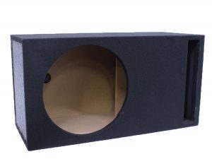 15″ Single Subwoofer Supawood Enclosure with slotted port - Car Audio