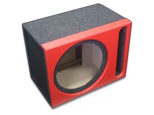 15″ Single Ported Subwoofer Enclosure with Vinyl - Car Audio