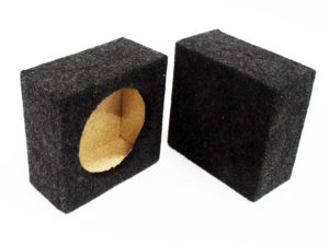 6″ Speaker Box Enclosures (sold as a pair) - Car Audio