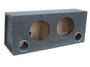 Twin 8″ Subwoofer Ported Enclosure - Car Audio