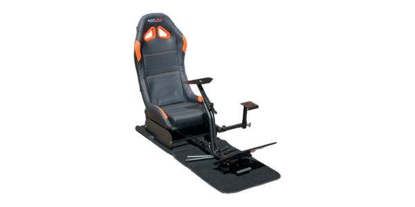 BlackSpider BSVR005 Racing Simulator Seat Black Orange