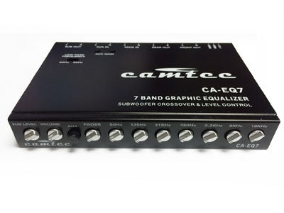 Camtec 7Band Car Audio Equalizer For Sale Online & Instore at Evolution Wheel And Tyre