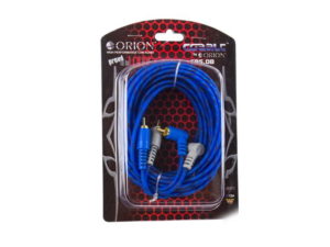 Orion Cobalt Series 2into2 RCA Cabling (5m) - Car Audio