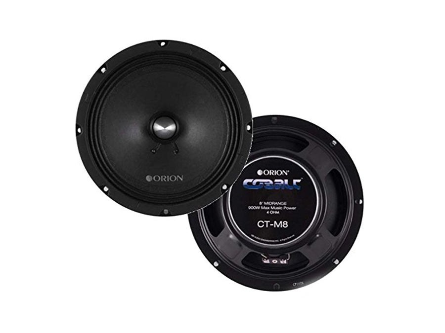 Orion Audio CT-M8 8" Midrange speakers - Car Audio For Sale Online & Instore at Evolution Wheel And Tyre