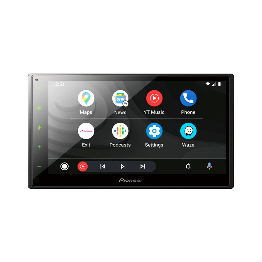 Pioneer DMH-A4450BT 6.8" AV Receiver with Apple CarPlay, Android Auto and Mirroring for Android