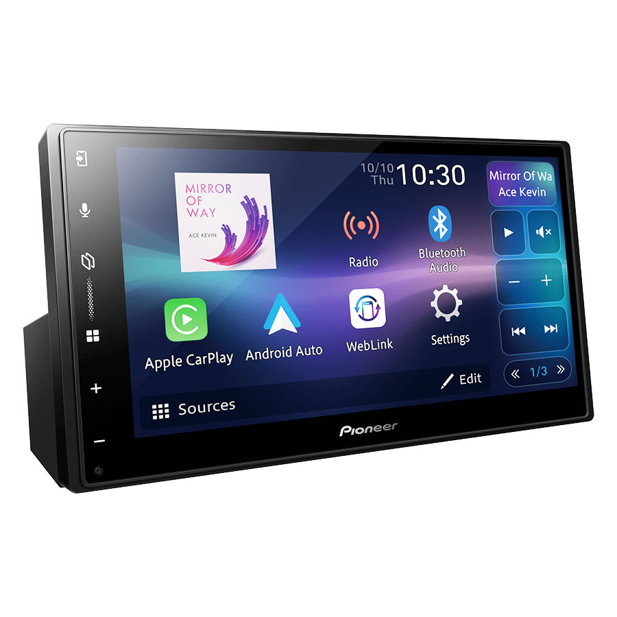 Pioneer DMH-A5650BT 6.8" AV Receiver with Apple CarPlay, Android Auto and Mirror Weblink