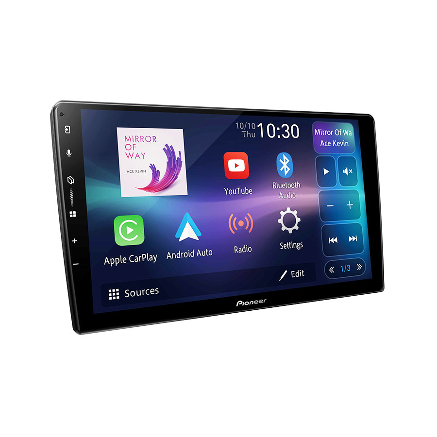 Pioneer DMH-AP6650BT 9" AV Receiver ith Wireless Apple CarPlay, Wireless Android Auto and Mirroring