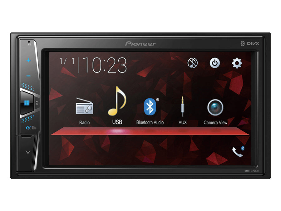 Pioneer DMH-G225BT 6.2" AV Receiver with Bluetooth