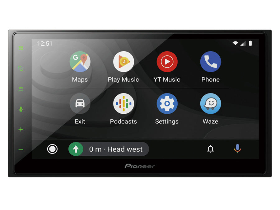 Pioneer DMH-Z5350BT In-Dash Double-DIN Multimedia AV Receiver with 6.8" Screen