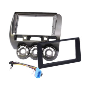 Radio Fascia Trim Plate Kit with Harness for Honda Jazz 2002-2005 9″ D/Din - Car Audio