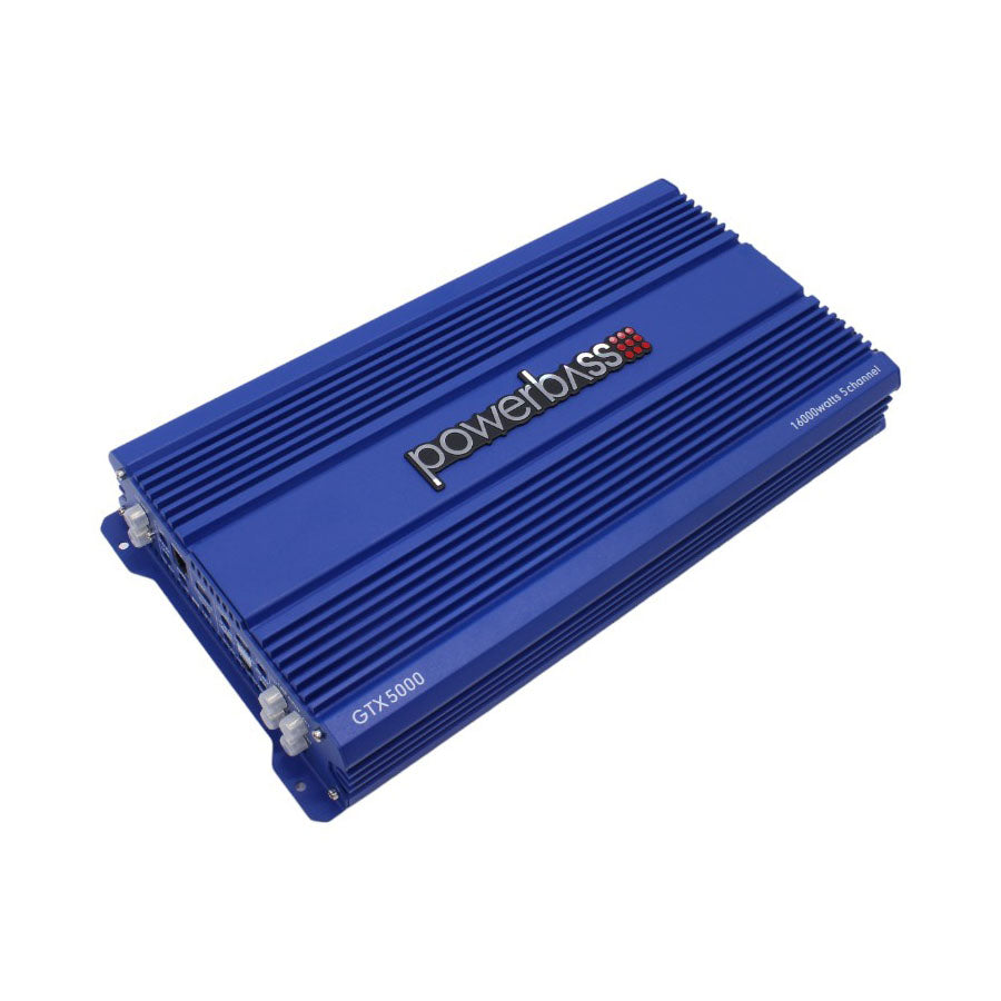 Powerbass GTX5000 5 Channel Amplifier - Car Audio For Sale Online & Instore at Evolution Wheel And Tyre
