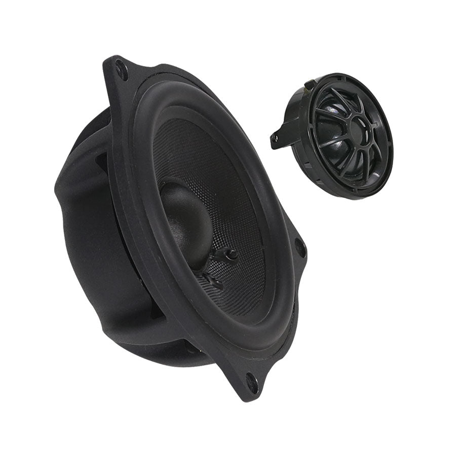Ground Zero GZCS 100.2BMW 4" 70rms Component Split System for BMW/Mini OEM Replacement - Car Audio For Sale Online & Instore at Evolution Wheel And Tyre