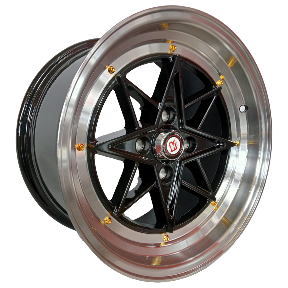 15" Evolution Racing Grande 4/100 8J ET25 CB73.1 GBLP