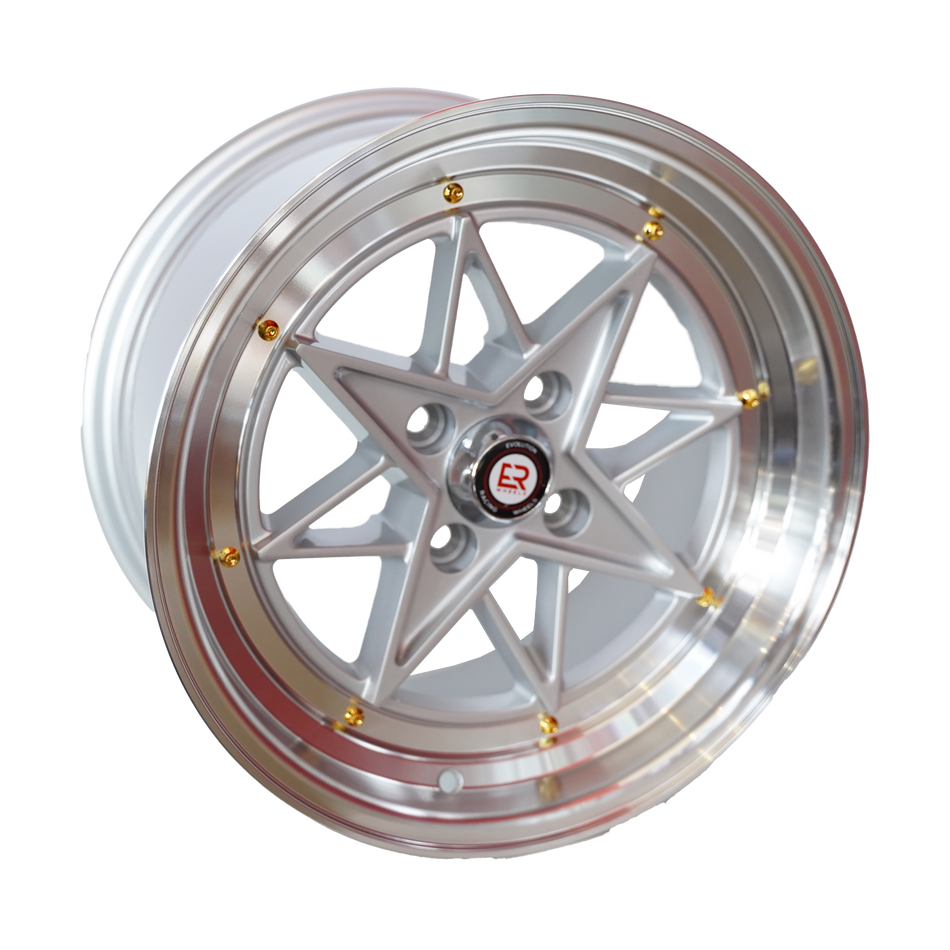 15" Evolution Racing Grande 4/100 8J ET25 CB73.1 SLP