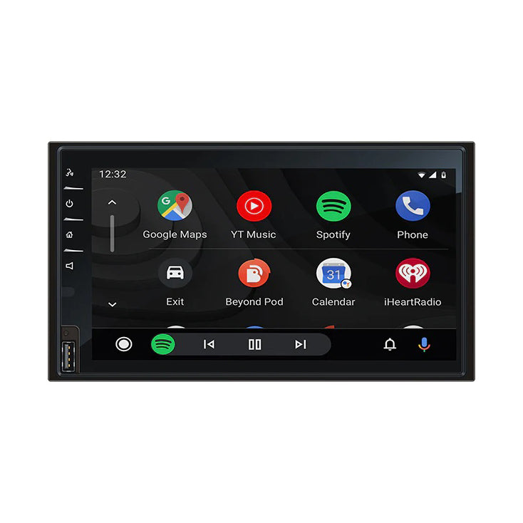 Adayo 6.75-Inch Media Player with Apple CarPlay/Android Auto Multimedia System