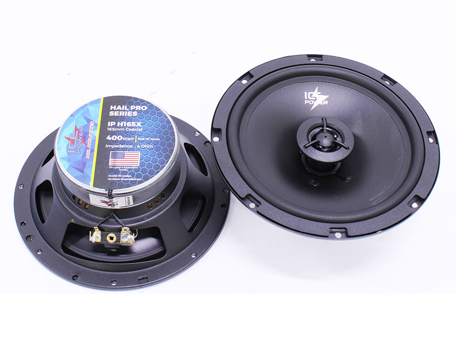 Ice Power IP-H165X 6.5" 400w 2way Speakers - Car Audio For Sale Online & Instore at Evolution Wheel And Tyre