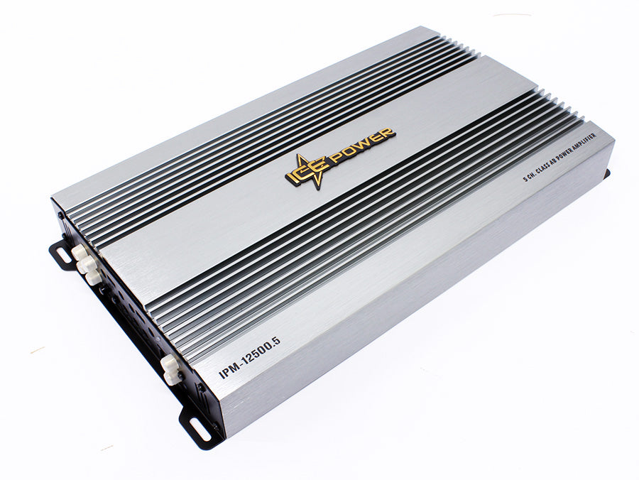 Ice Power IPM-12500.5 Mini Compact 12 500w 5ch Amplifier - Car Audio For Sale Online & Instore at Evolution Wheel And Tyre
