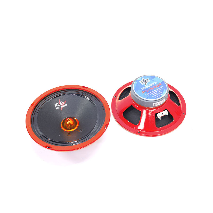Ice Power IPS-1670R 6.5" 800w 3way Bullet Speakers (Red Trim) - Car Audio For Sale Online & Instore at Evolution Wheel And Tyre