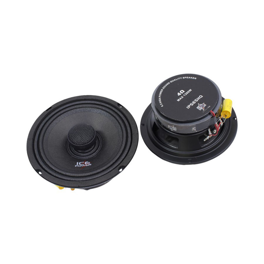 Ice Power IPS-65HQ 6.5" Midrange 1300w Speakers - Car Audio For Sale Online & Instore at Evolution Wheel And Tyre