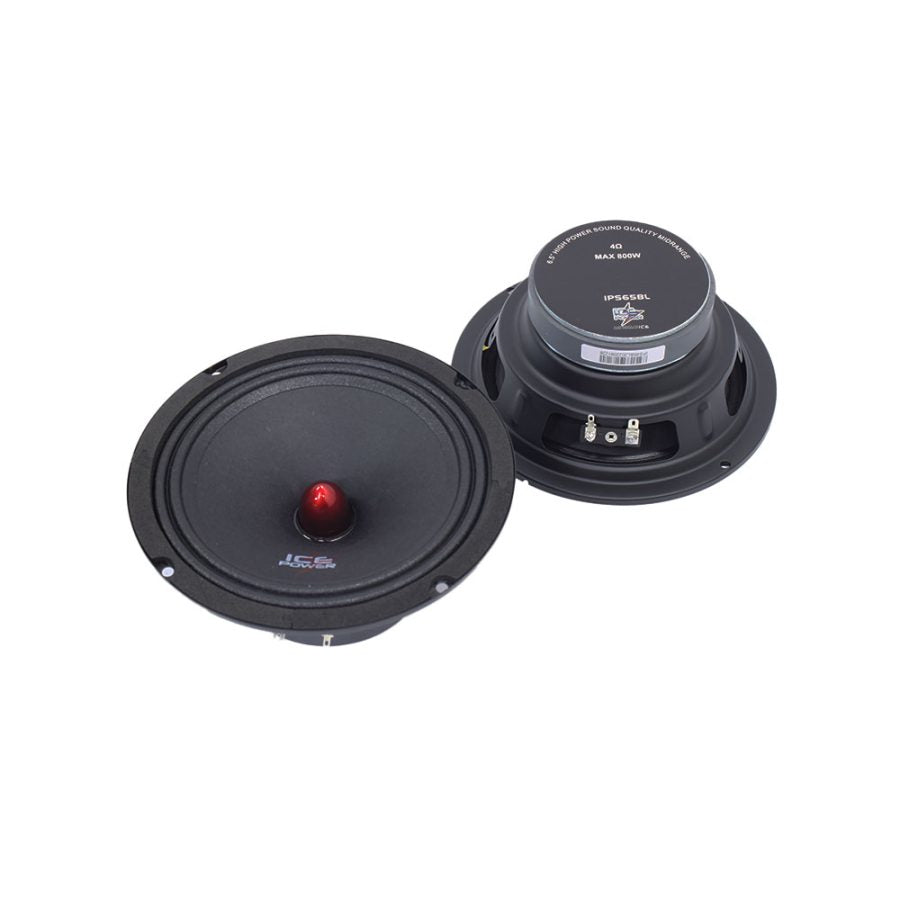 Ice Power IPS65BL 6.5" 800w Bullet Pro Speakers - Car Audio For Sale Online & Instore at Evolution Wheel And Tyre