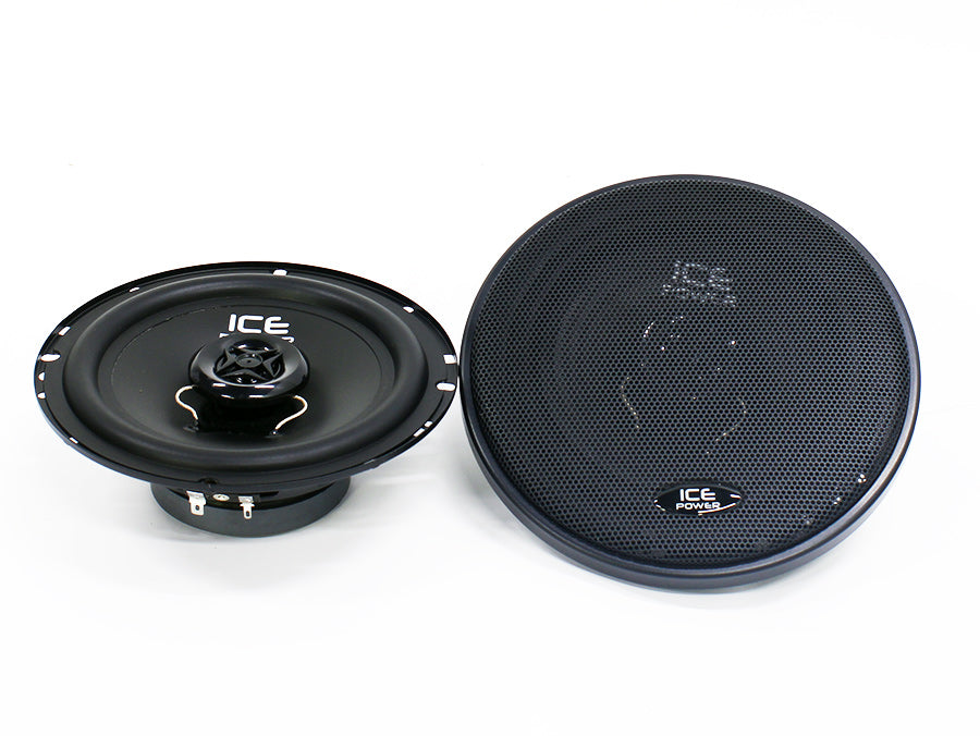 Ice Power IPS65SQ 6" 500w 2way Coaxial Speakers - Car Audio For Sale Online & Instore at Evolution Wheel And Tyre