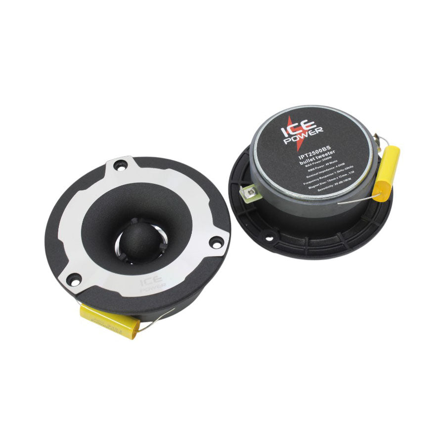 Ice Power IP-T2500BS 2500W Bullet Tweeters - Car Audio For Sale Online & Instore at Evolution Wheel And Tyre