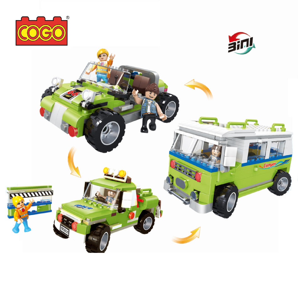 Cogo Creative Player City Bus 3in1