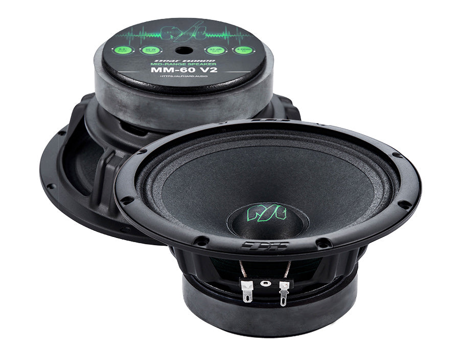 Deaf Bonce Machete Series MM-60V2 6" 90rms Midrange Speakers - Car Audio For Sale Online & Instore at Evolution Wheel And Tyre