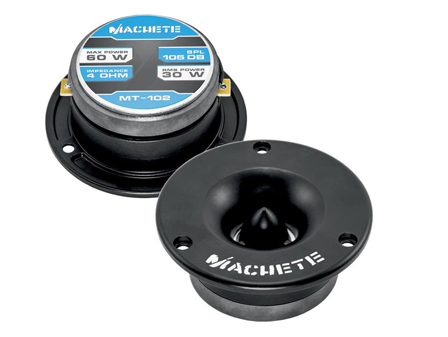 Deaf Bonce MT-102 Machete Pro Series 30rms Tweeters - Car Audio For Sale Online & Instore at Evolution Wheel And Tyre