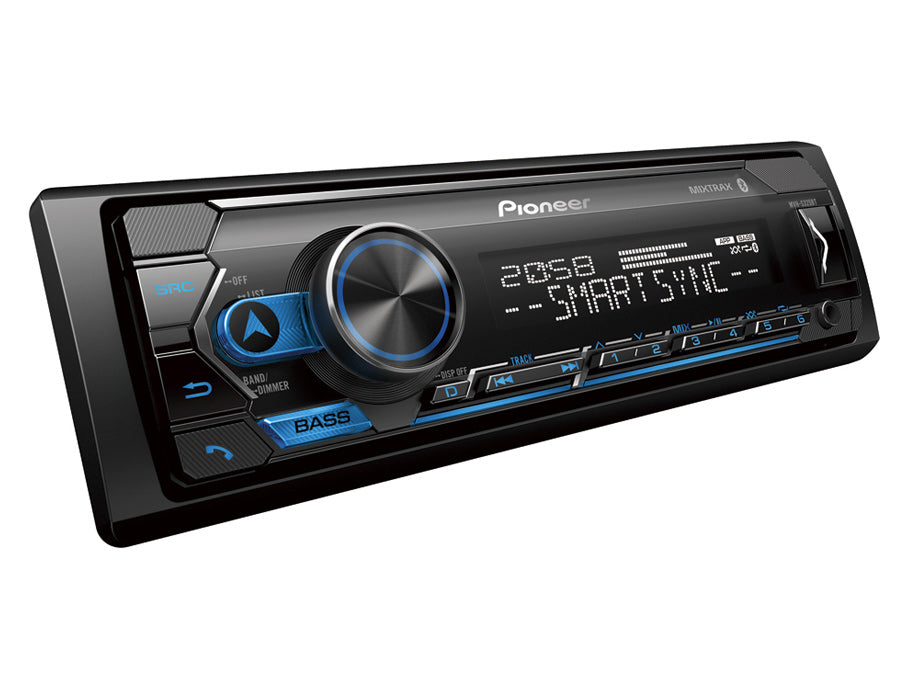 Pioneer MVH-S325BT Multimedia with Bluetooth, Spotify, Siri Eyes Free