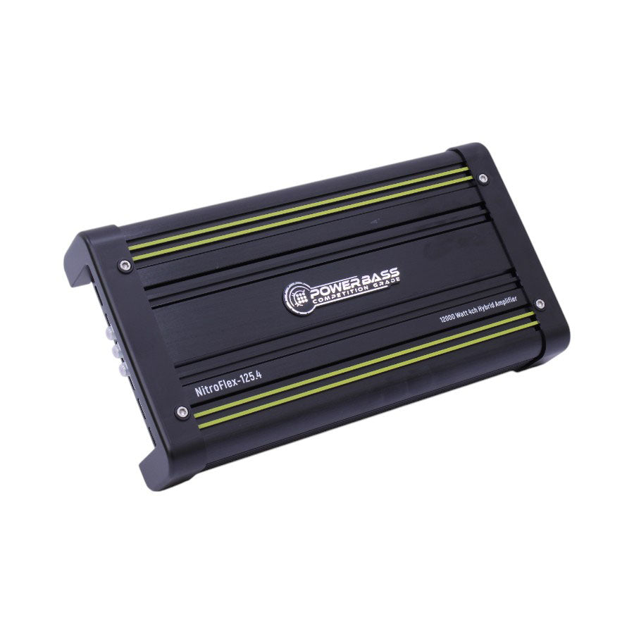 Powerbass NITROFLEX-125.4 125W RMS 4-Channel Amplifier - Car Audio
