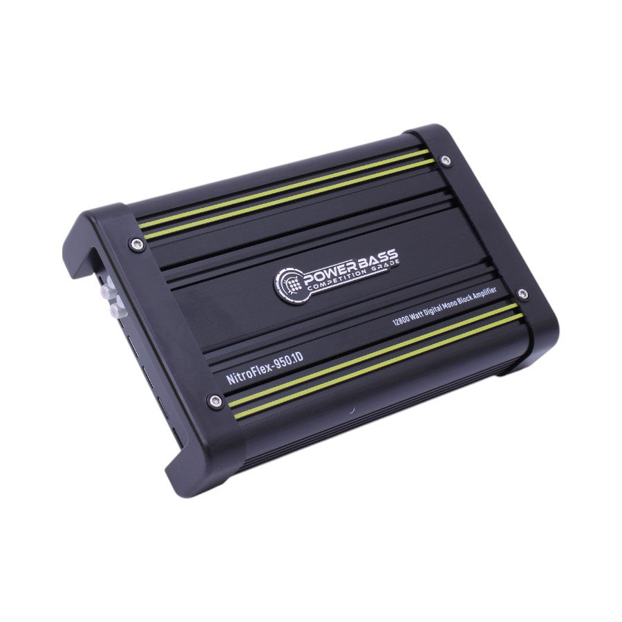 Powerbass NITROFLEX-950.1D Nitroflex Series 950W RMS Mono Amplifier - Car Audio For Sale Online & Instore at Evolution Wheel And Tyre