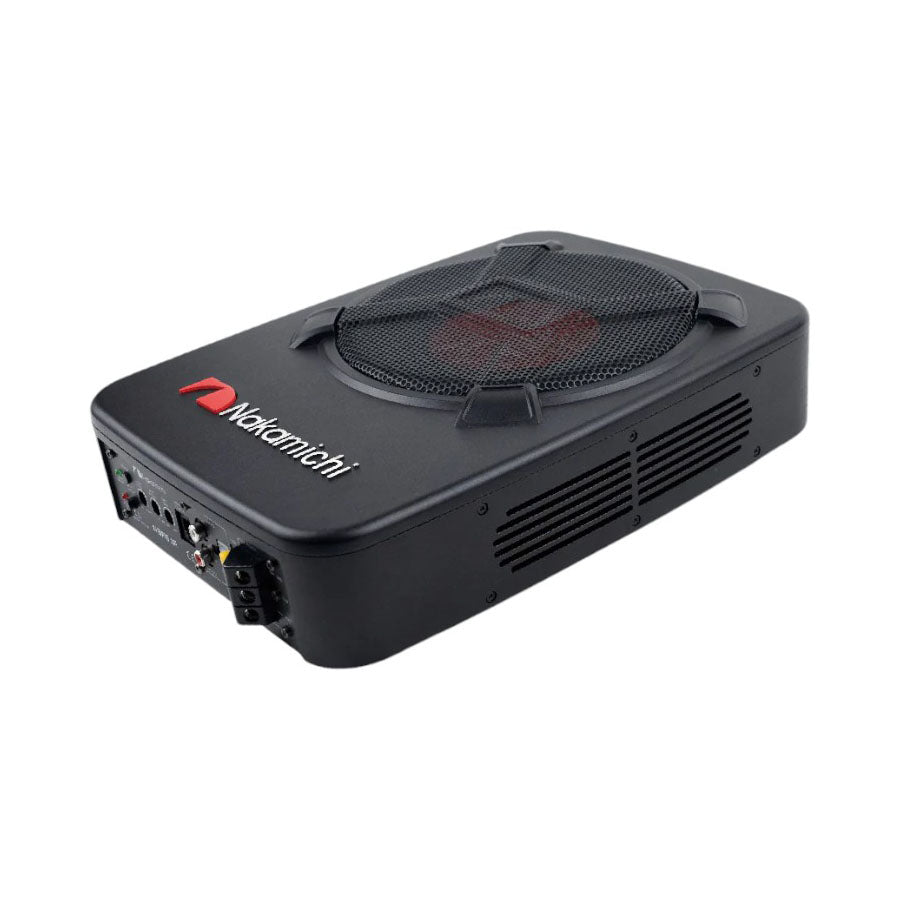 Nakamichi NKM-NBF8.1A 8" 1500w Tri-Port Underseat Active Subwoofer - Car Audio For Sale Online & Instore at Evolution Wheel And Tyre