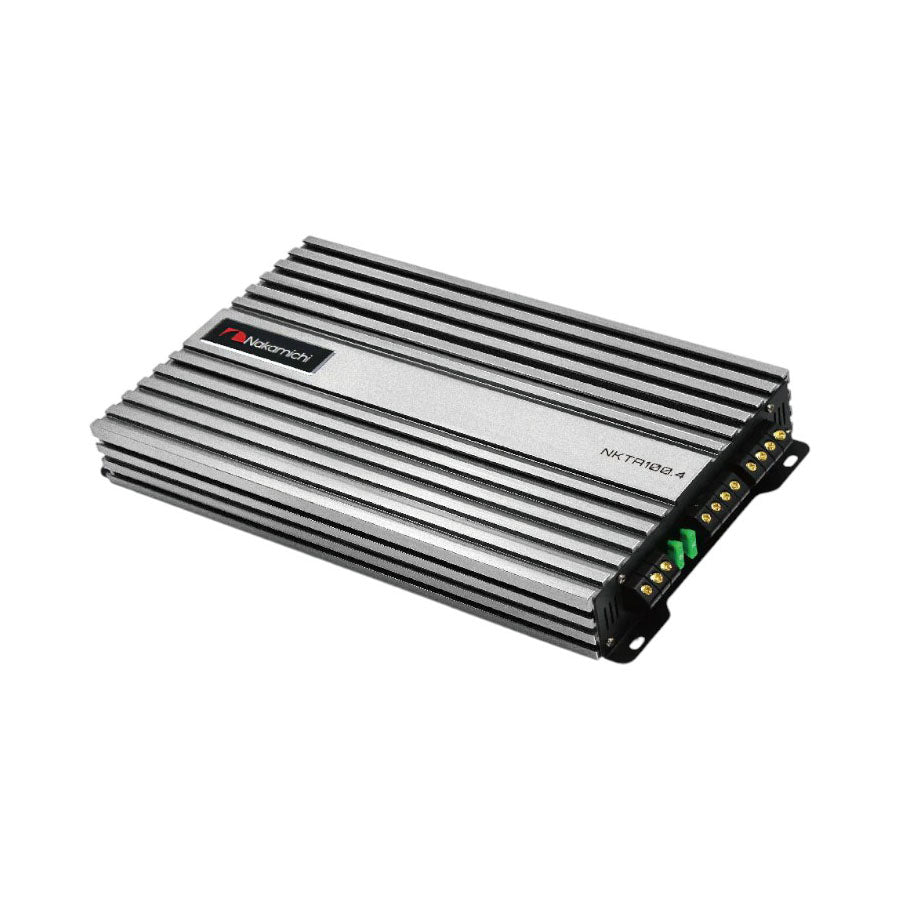 Nakamichi NKM-NKTA100.4 2500w 100rms 4channel Amplifier - Car Audio For Sale Online & Instore at Evolution Wheel And Tyre