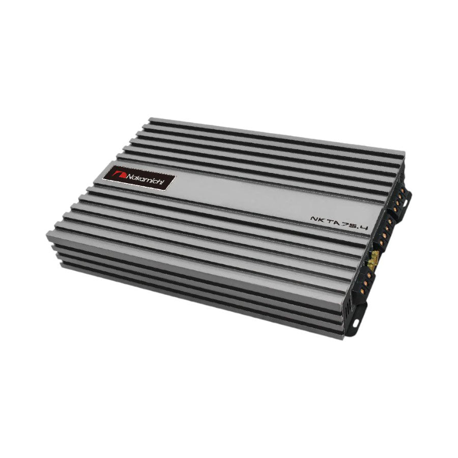 Nakamichi NKM-NKTA75.4 1800w 75rms 4 Channel Amplifier - Car Audio For Sale Online & Instore at Evolution Wheel And Tyre
