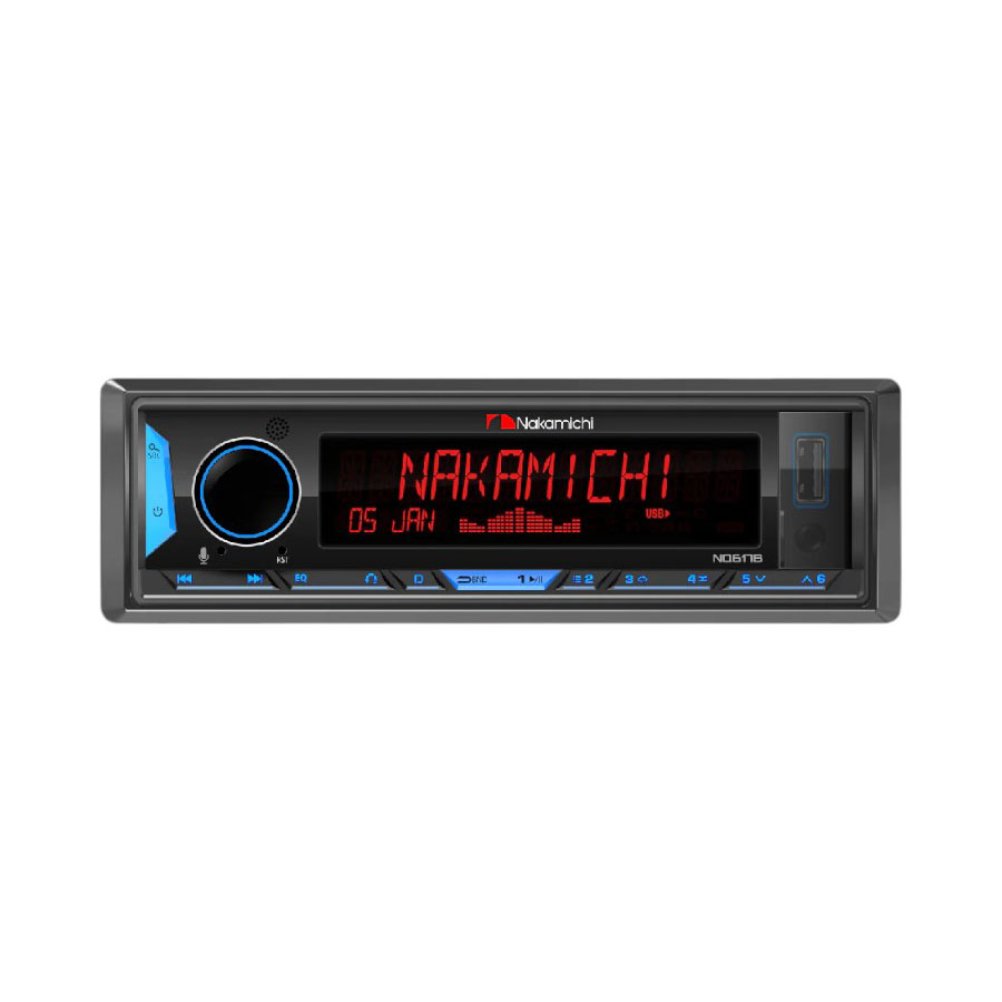 Nakamichi NKM-NQ617B Media Player with Bluetooth/USB/Aux/Rds