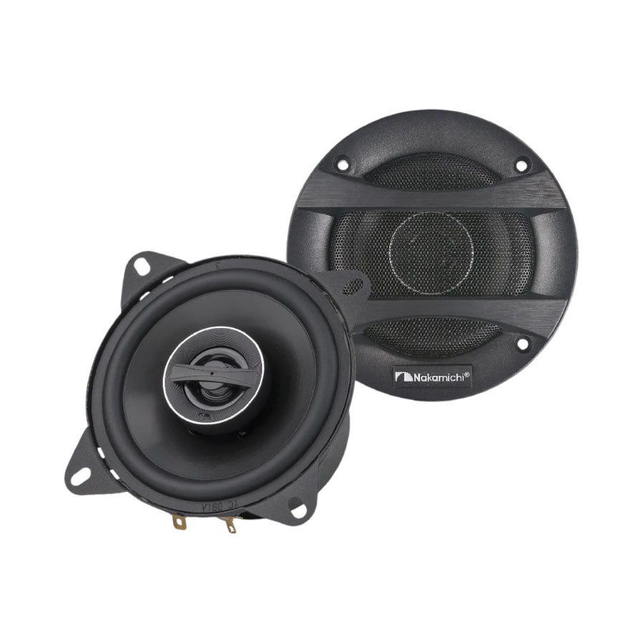 Nakamichi NKM-NSE1058 4" 260w 40rms 2way Coaxial Speakers - Car Audio For Sale Online & Instore at Evolution Wheel And Tyre
