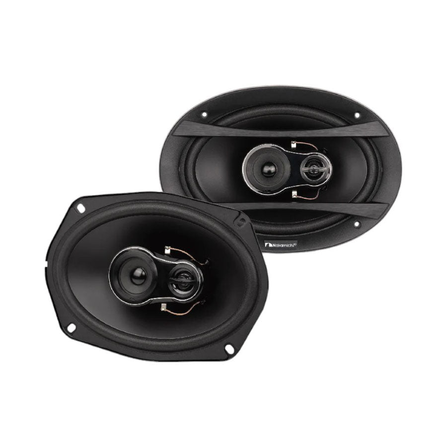 Nakamichi NSE6918 6x9" 260w 3way Coaxial Speakers - Car Audio For Sale Online & Instore at Evolution Wheel And Tyre